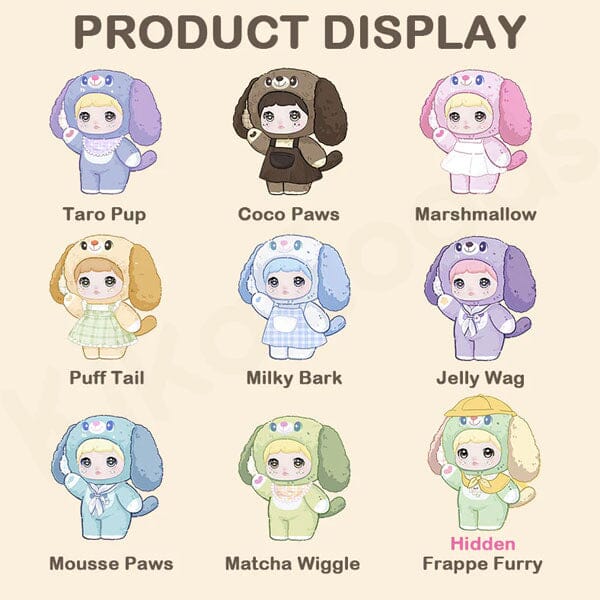 Nommi Puppy Diary Series Plush Blind Box