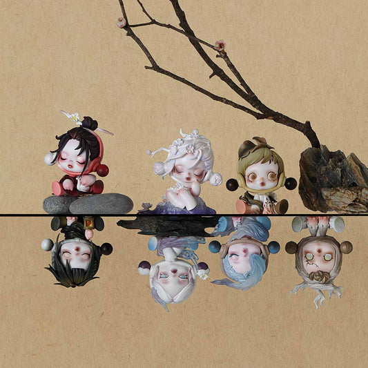 SKULLPANDA - The Ink Plum Blossom Figures