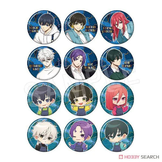 Blue Lock Trading Gilding Style Mat Can Badges