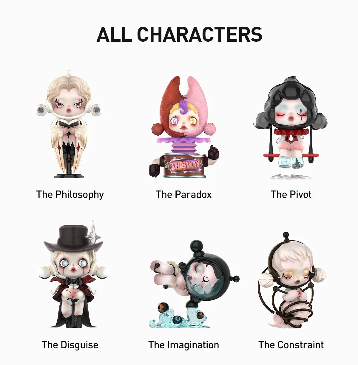 Figures Mix & Match (6 included)